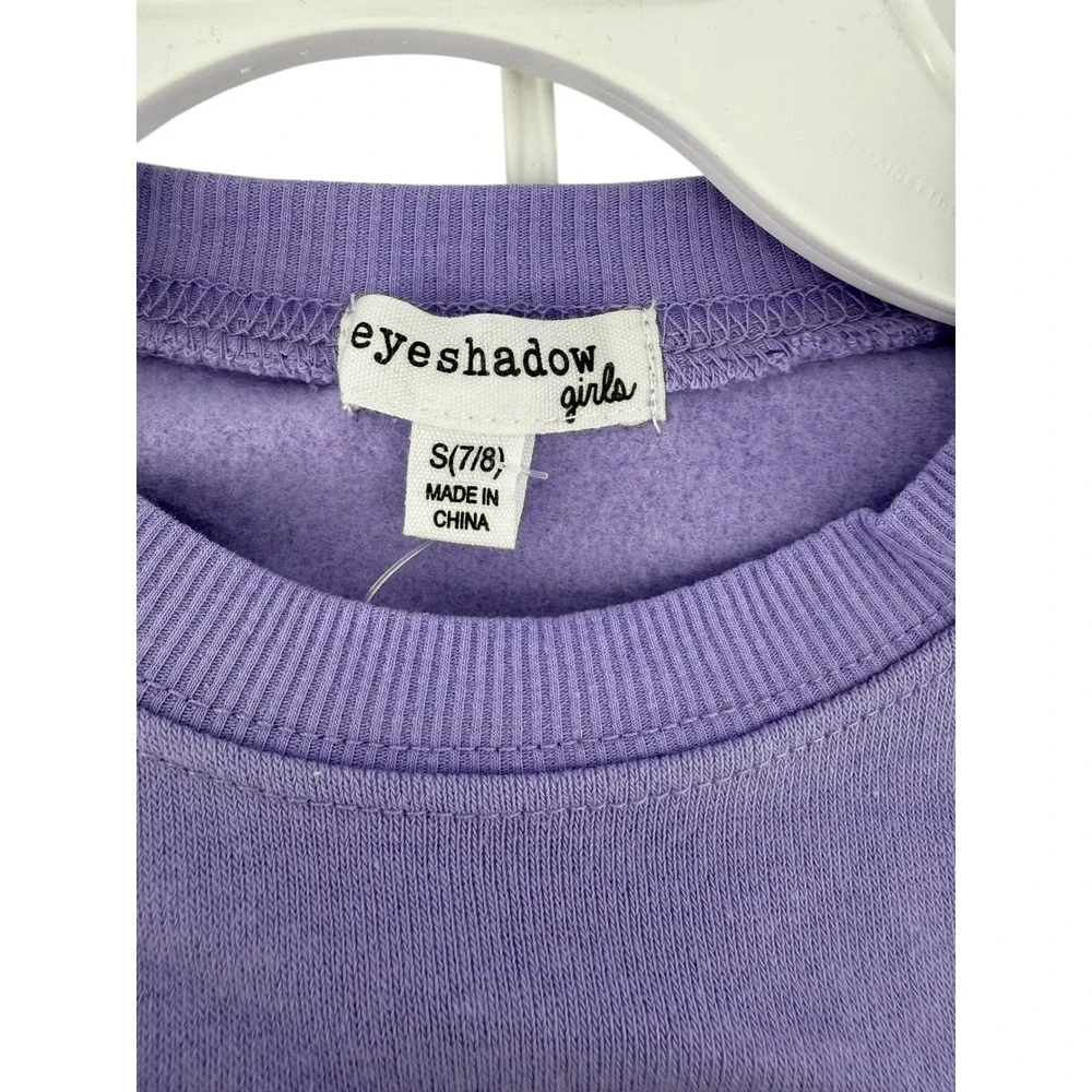 Girls Purple‎ Feeling Grinchy Sequins Tulle Skirt Set Christmas Size Small 7/8
